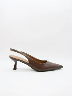 Slingpumps in Braun