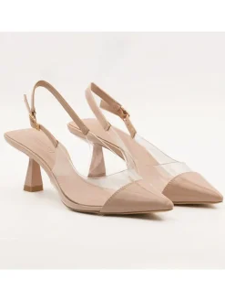 Slingpumps in Beige