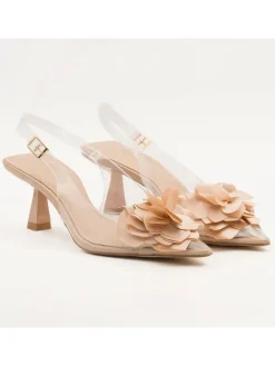 Slingpumps in Beige