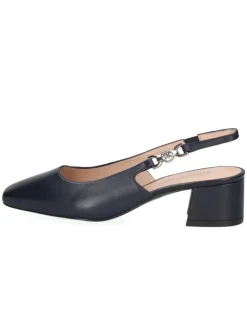 Slingpumps in Blau