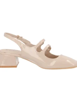 Sling-Pumps in nude