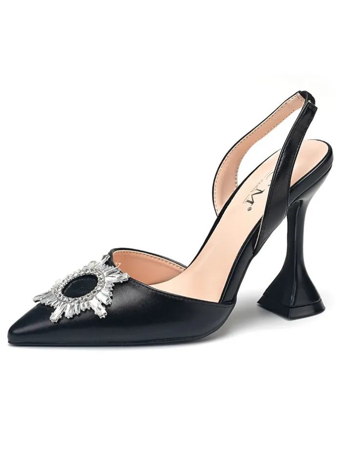 Slingpumps in Schwarz