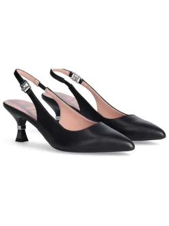 Slingpumps in Schwarz