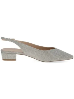 Slingpumps in Silber