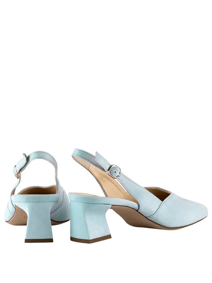 Sling-Pumps "May" in Hellblau