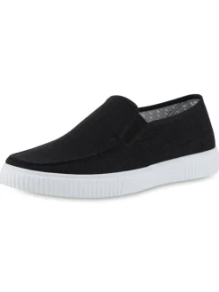 Slip Ons Derek in Schwarz