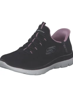 Slip-On-Sneaker in Schwarz