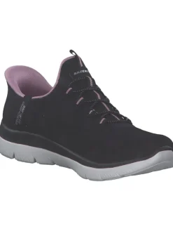 Slip-On-Sneaker in Schwarz