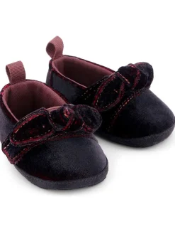Slipper in Dunkelblau/ Rosa/ Rot