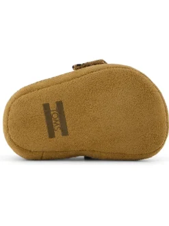 Slipper in Beige/ Braun