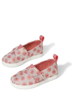 Slipper in Beige/ Pink