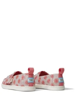 Slipper in Beige/ Pink