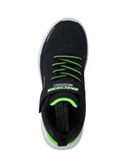 Slipper in BLACK/LIME