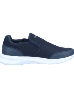 Slipper in dk navy/steel grey