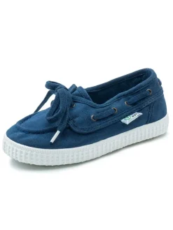 Slipper in Dunkelblau