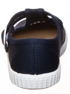 Slipper in Dunkelblau