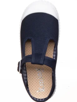 Slipper in Dunkelblau