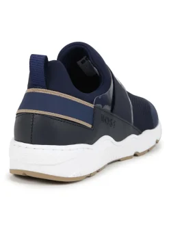 Slipper in Dunkelblau