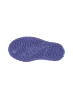 Slipper in Lila/ Dunkelblau