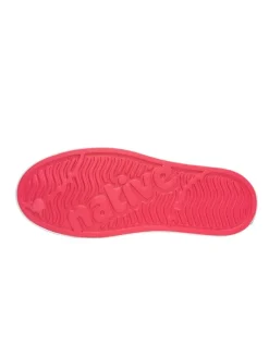 Slipper in Pink/ Weiß