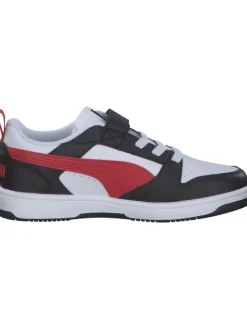 Slipper in puma white-for all time red-pu