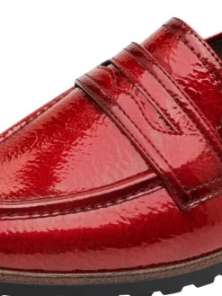 Slipper in RED PATEN