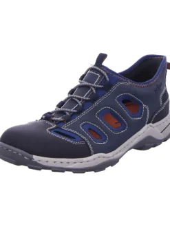 Slipper in schwarz/midnight/blau