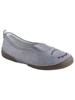Slipper in Silber