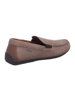 Slipper in terra/nuss