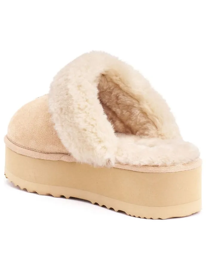 Slipper "Sabina" in Beige