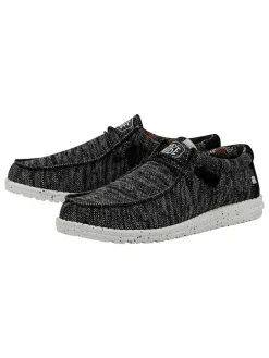 Slipper "Wally Sox" in Schwarz/ Weiß
