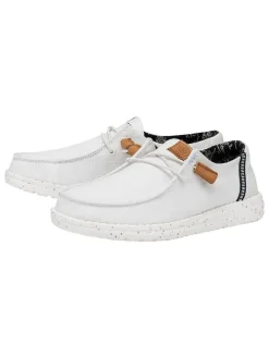 Slipper "Wendy Washed" in Weiß