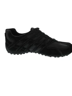 Snake sportlicher Schnürer Schwarz