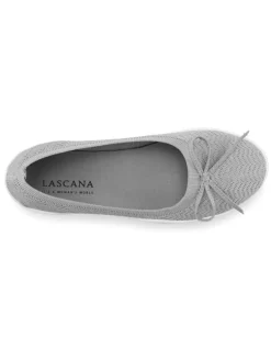 Sneaker Ballerinas in grau