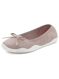Sneaker Ballerinas in rosé