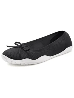 Sneaker Ballerinas in schwarz