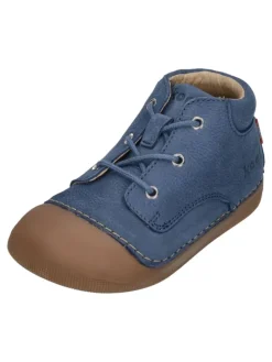 Sneaker High AVERY LEATHER in blau