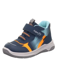Sneaker High COOPER in Blau/Orange