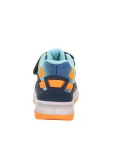 Sneaker High COOPER in Blau/Orange