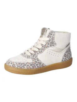 Sneaker High in Beige