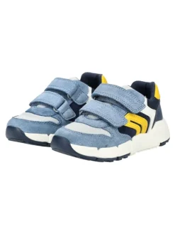 Sneaker in Blau/Gelb