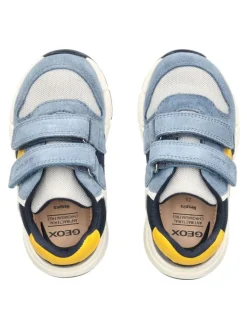 Sneaker in Blau/Gelb