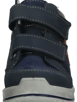 Sneaker in Dunkelblau/Braun