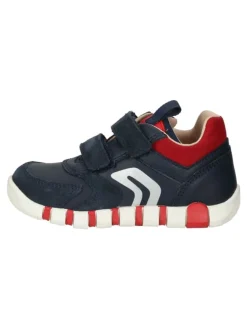 Sneaker in Navy/Rot