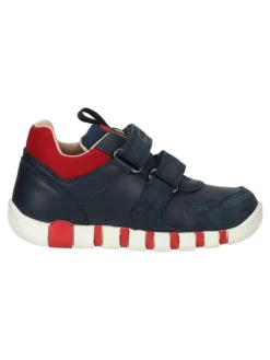 Sneaker in Navy/Rot