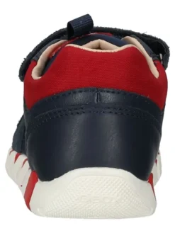 Sneaker in Navy/Rot