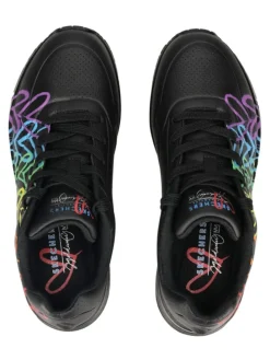 Sneaker in Schwarz Multi