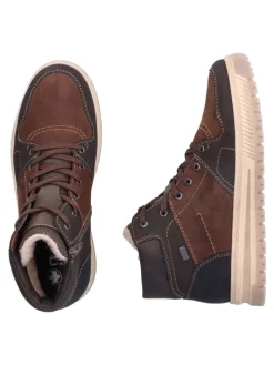 Sneaker in Schwarz/Braun