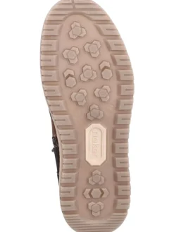 Sneaker in Schwarz/Braun