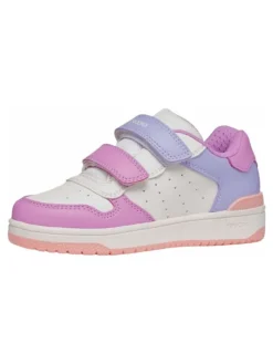 Sneaker in Weiß/Rosa